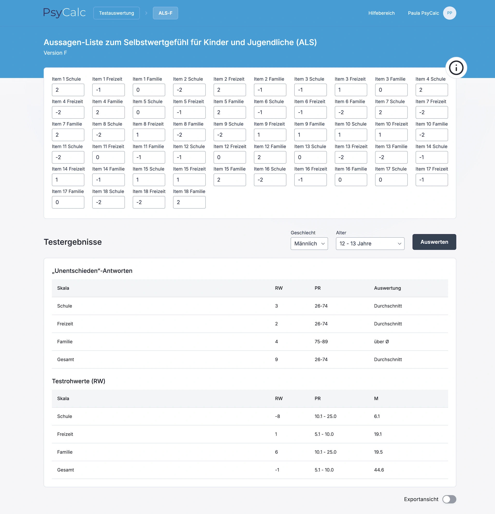 Our application