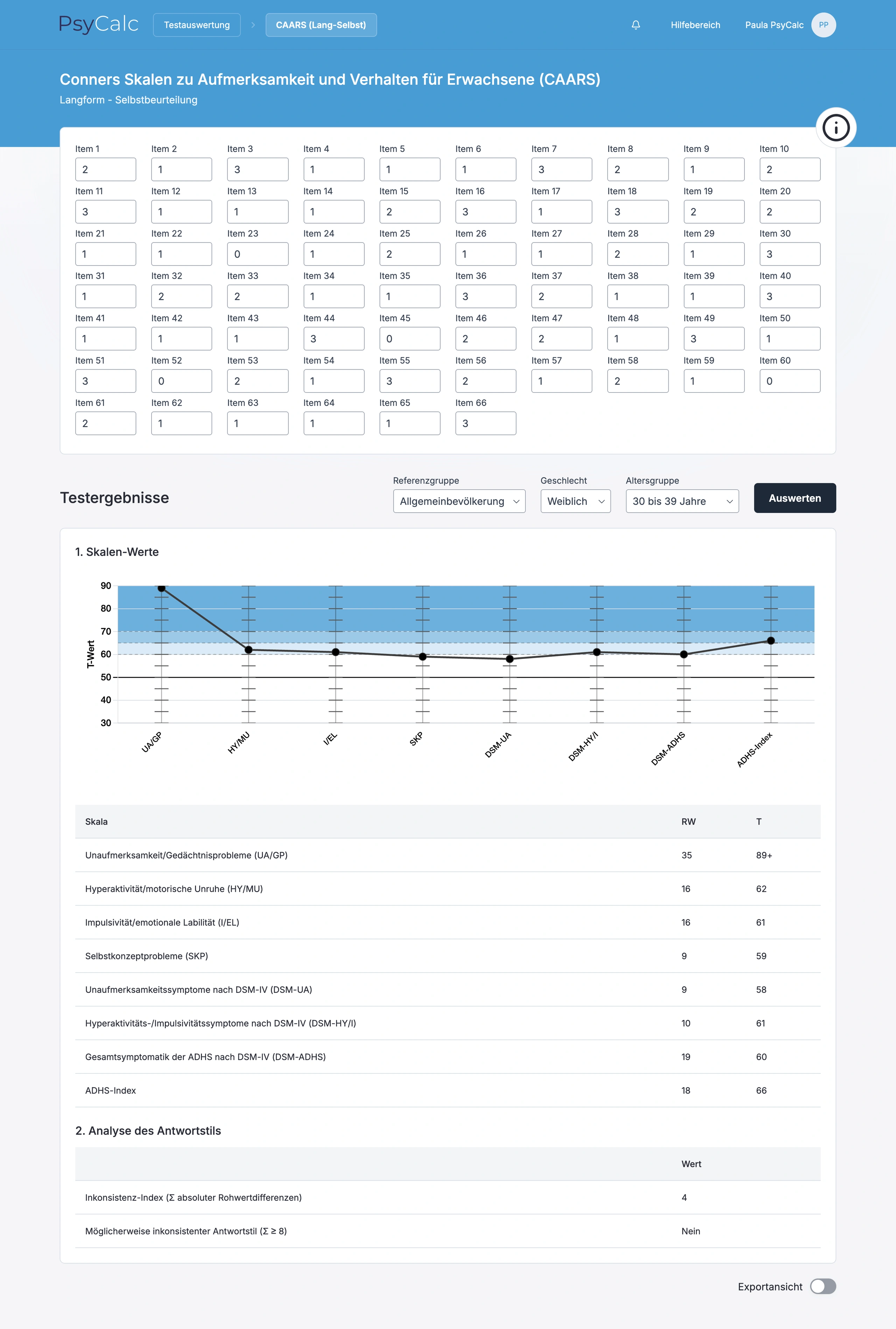 Our application