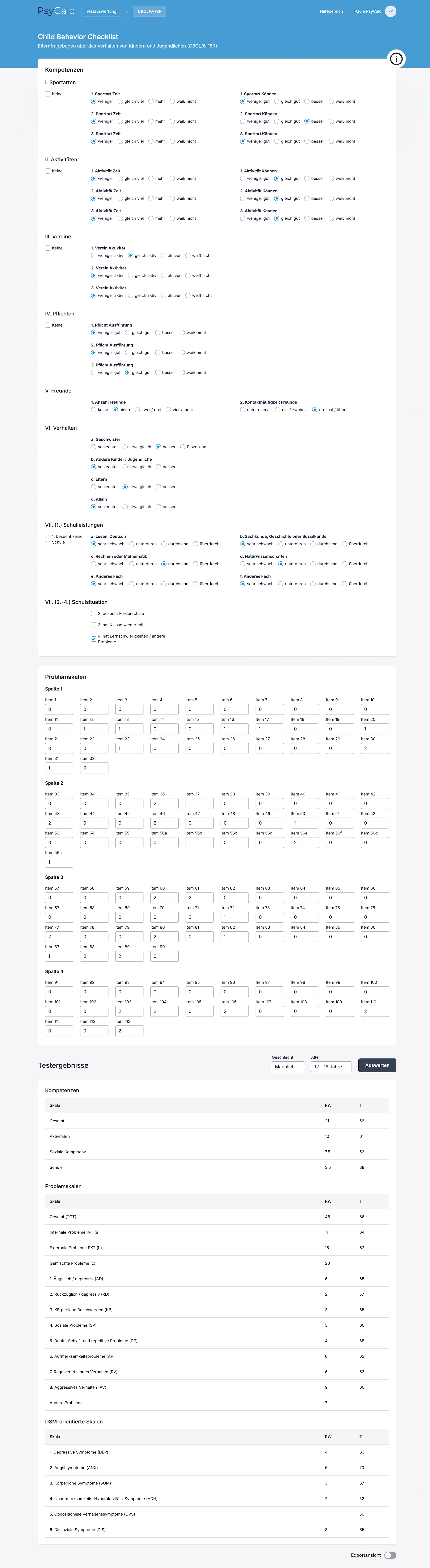 Our application