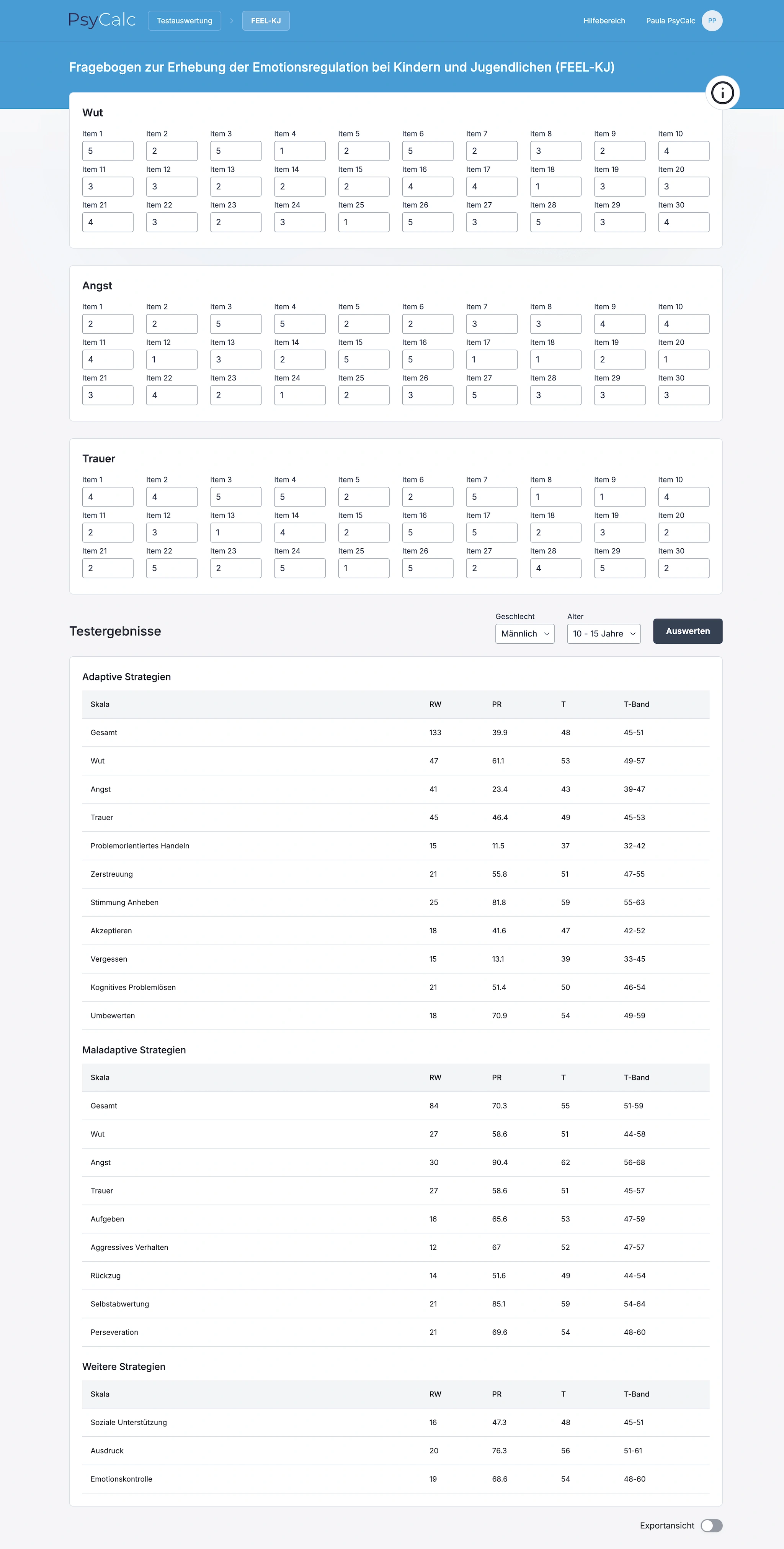 Our application
