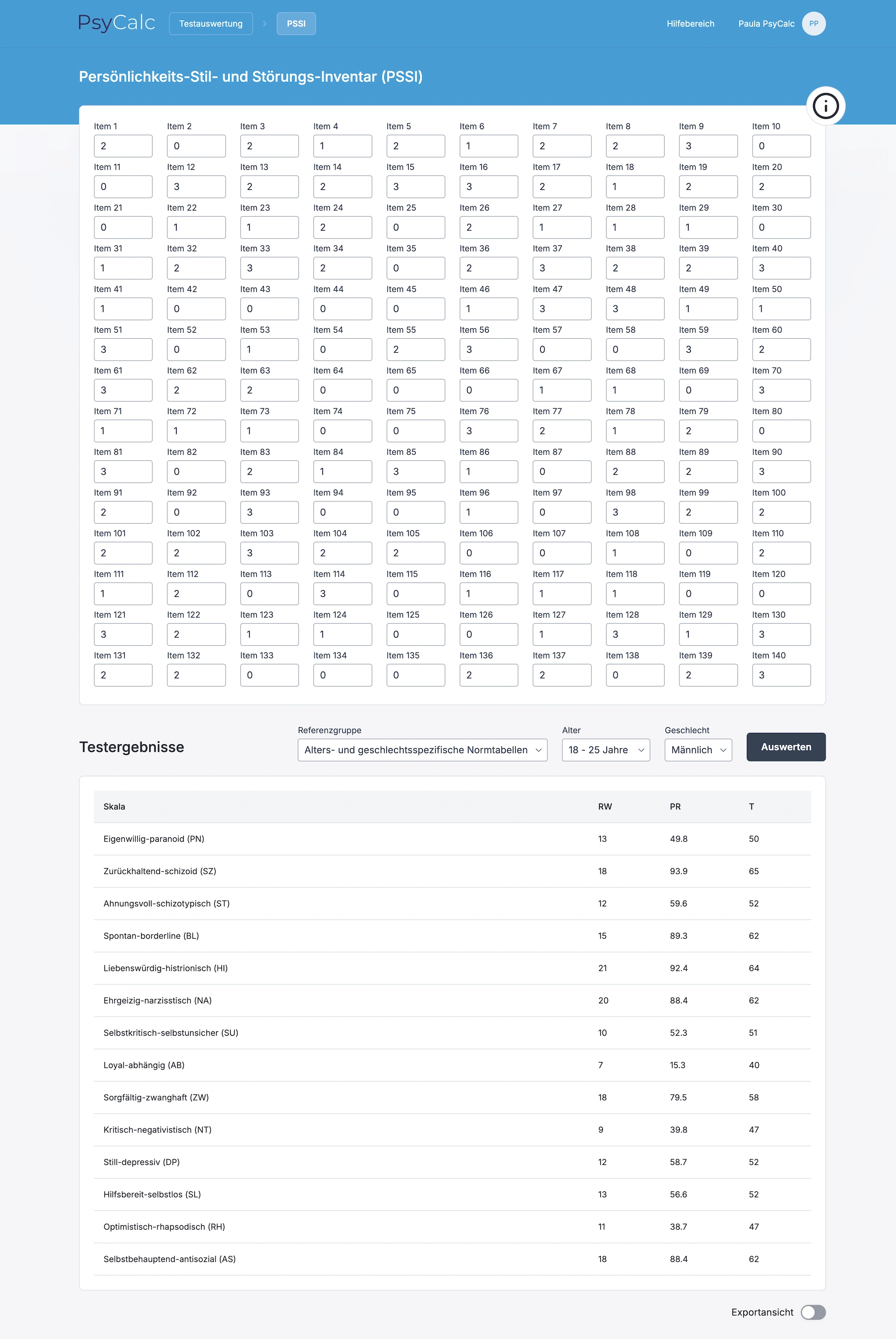 Our application