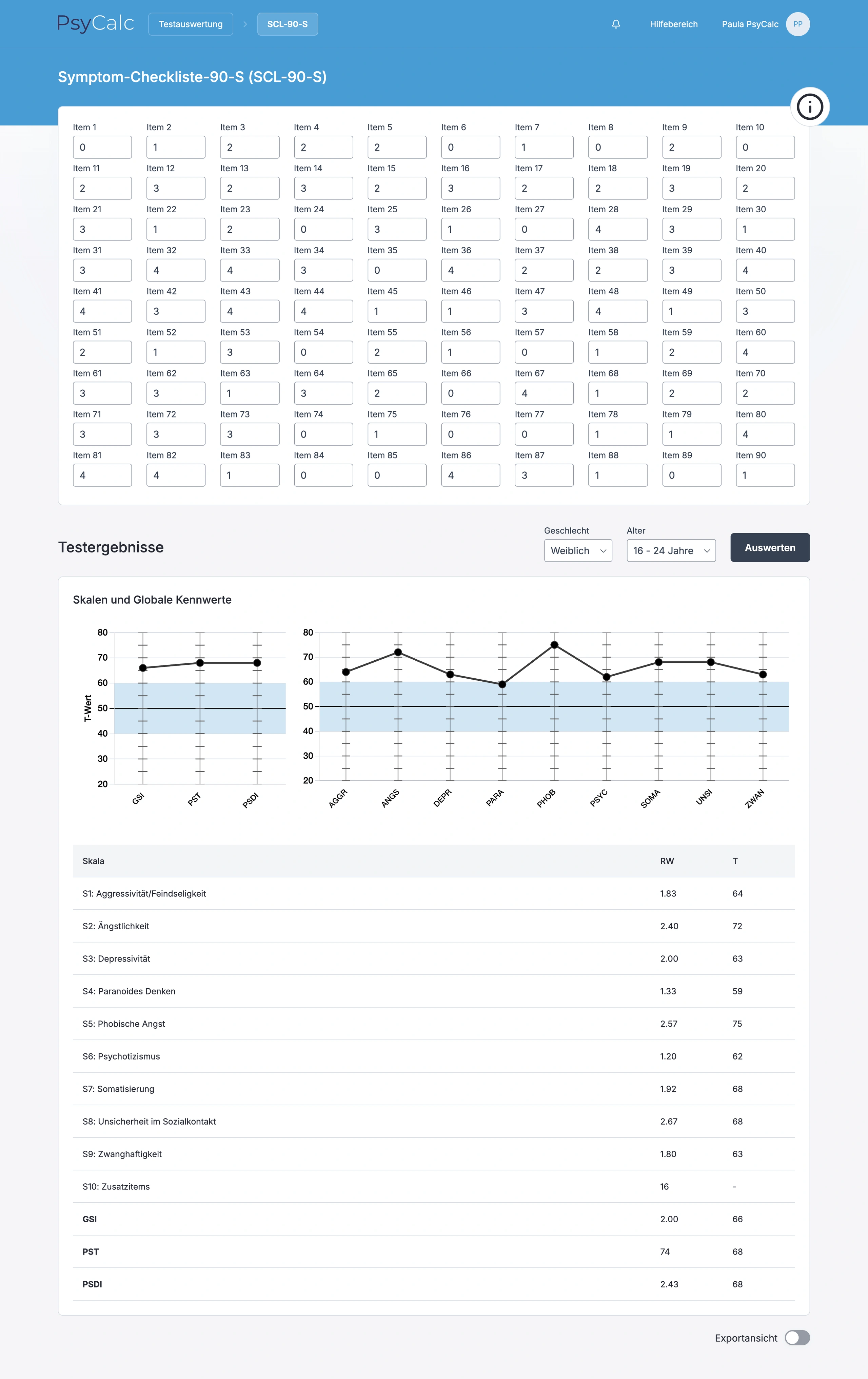 Our application