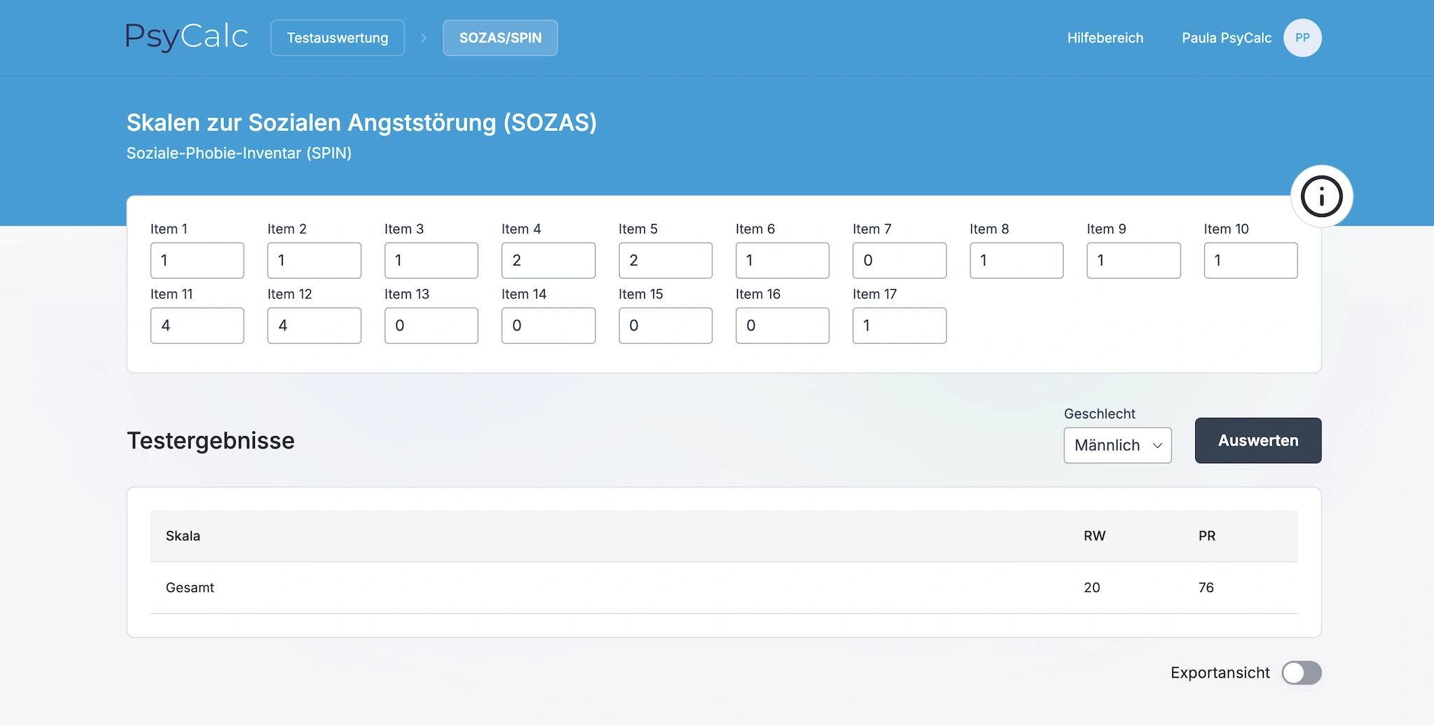 Our application