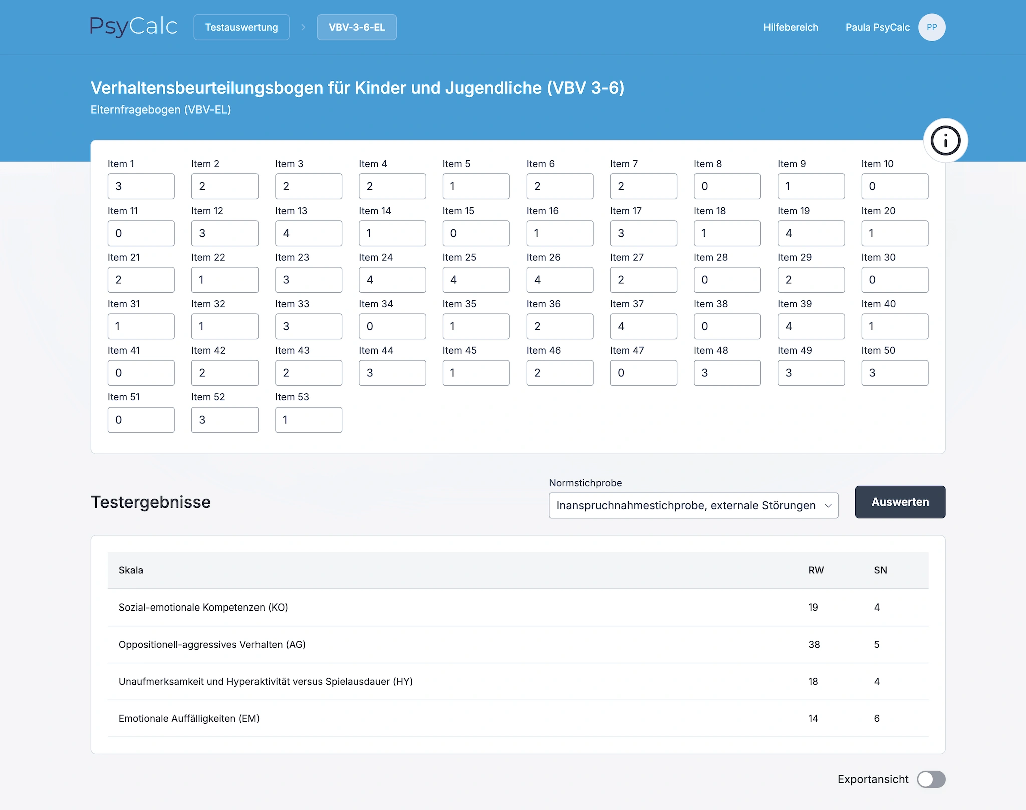 Our application