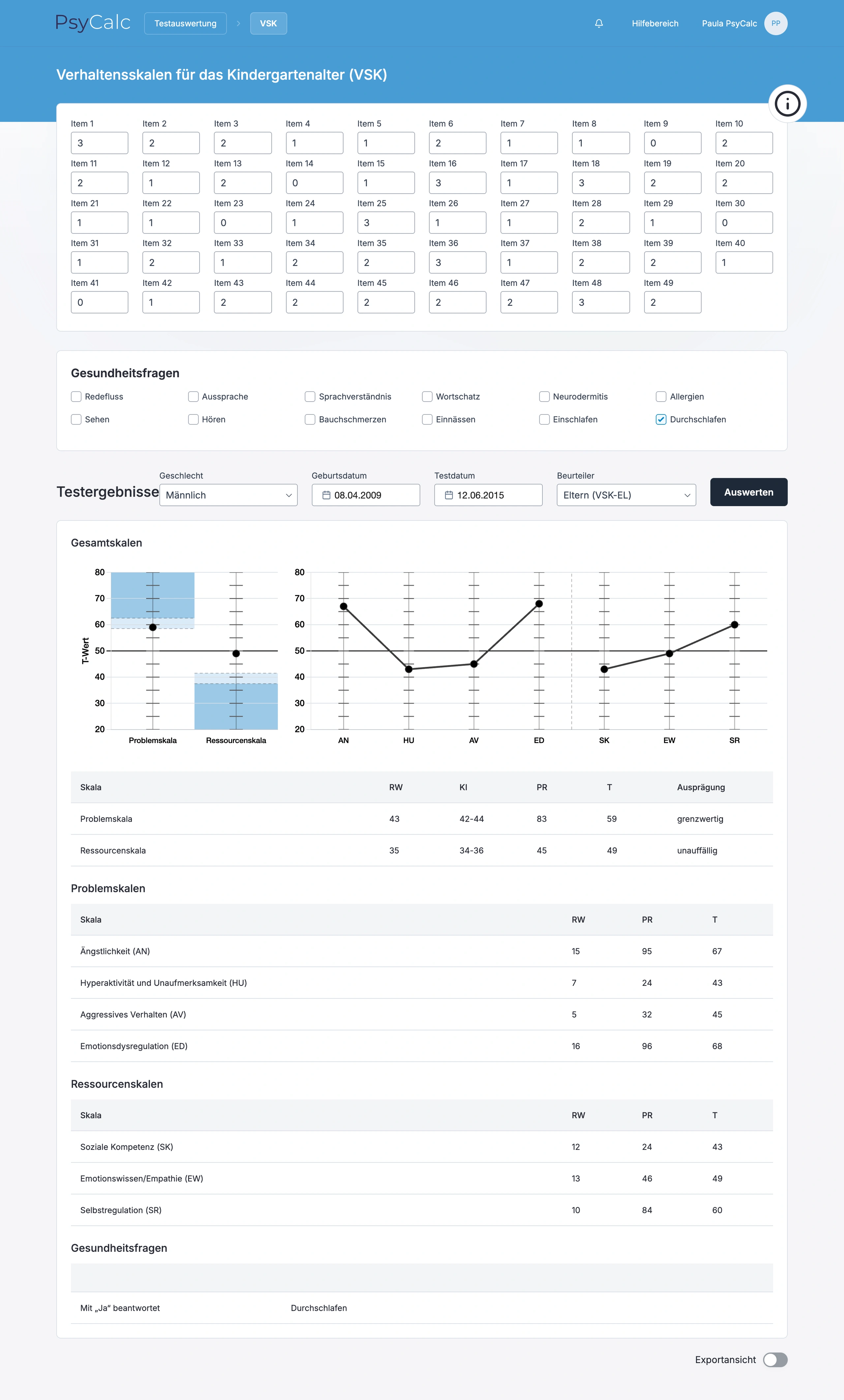 Our application