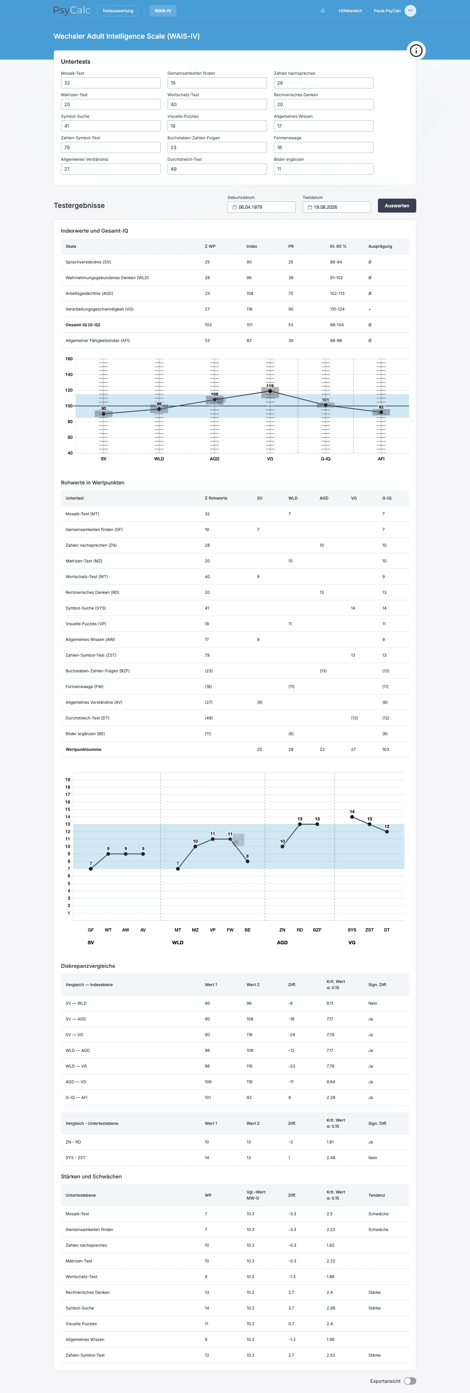 Our application
