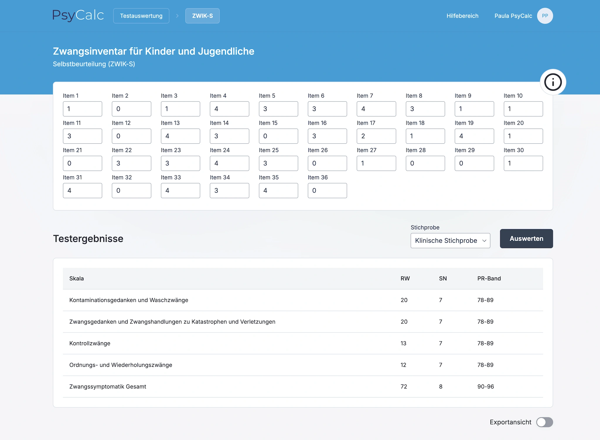 Our application