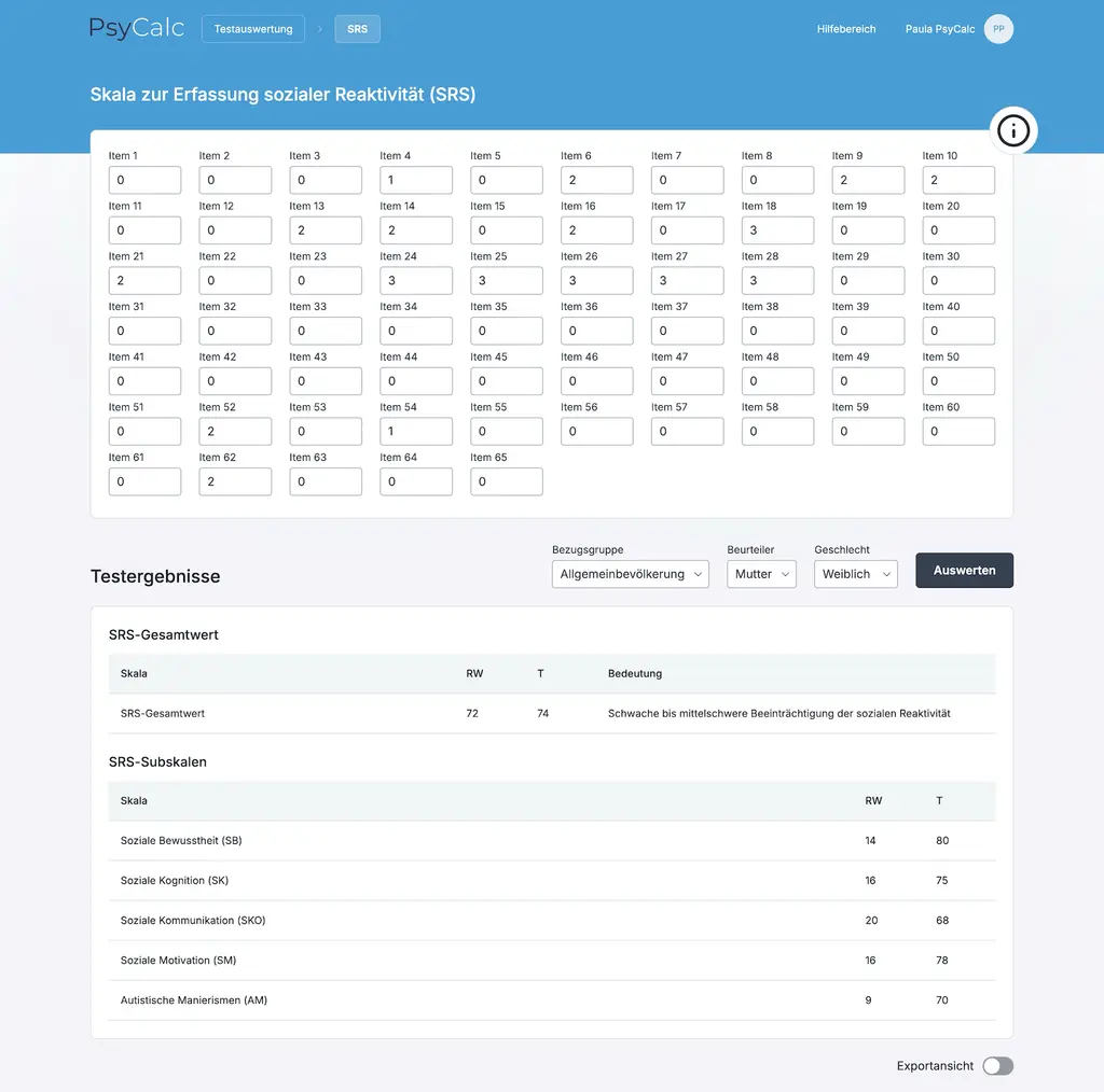Our application